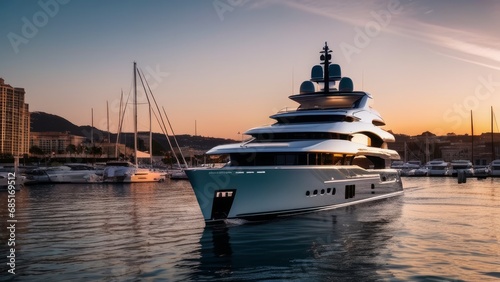 Beautiful luxurious yacht © Darya