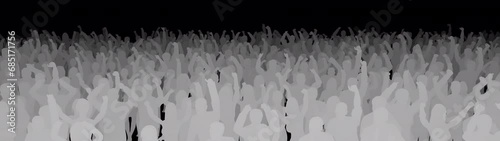 The crowd cheered [Loop Playback]