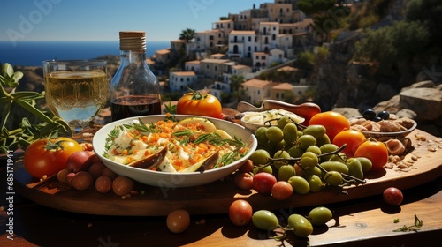 Mediterranean Feast by the Sea.