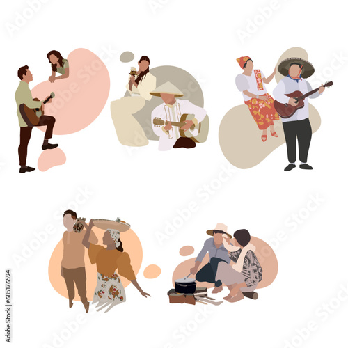 Serenading Love: Cultural Depictions Illustrating the Romantic Heritage of Filipino Courtship