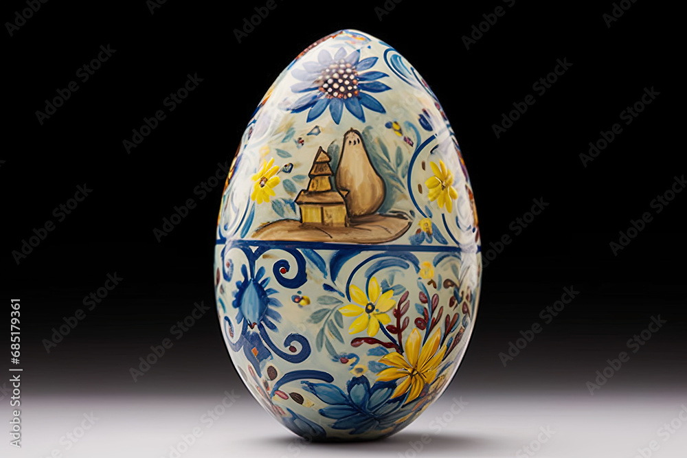 Spring Easter Egg Spring Easter Egg