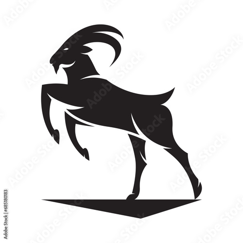 Goat logo images illustration