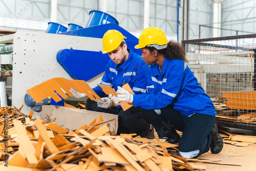 Professional worker team in...