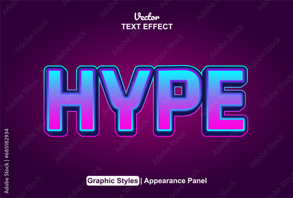 hype text effect with blue graphic style and editable. hype text effect with blue graphic style and editable.