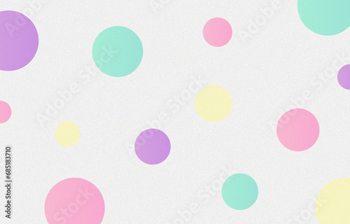 Colorful abstract background.Round circle geometry shape texture wallpaper.