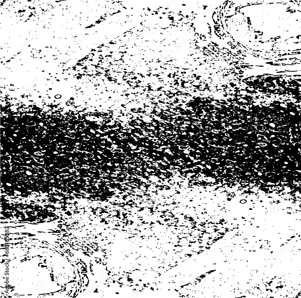 Fototapeta premium Rough black and white texture vector. Distressed overlay texture. Grunge background. Abstract textured effect. Vector Illustration. Black isolated on white background. EPS10