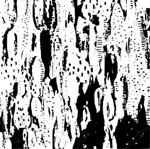 Rough black and white texture vector. Distressed overlay texture. Grunge background. Abstract textured effect. Vector Illustration. Black isolated on white background. EPS10
