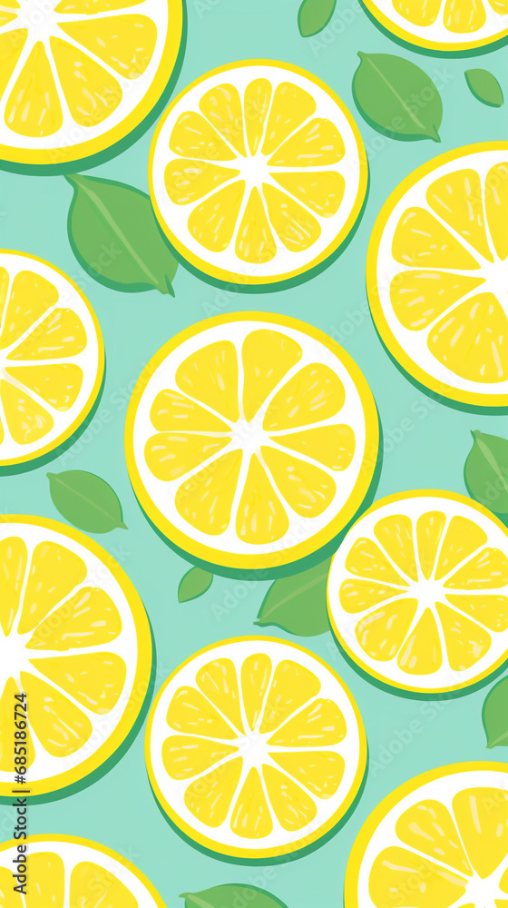 Tranches de citrons acidulés