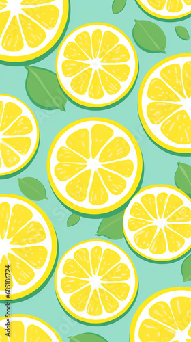 Tranches de citrons acidulés
