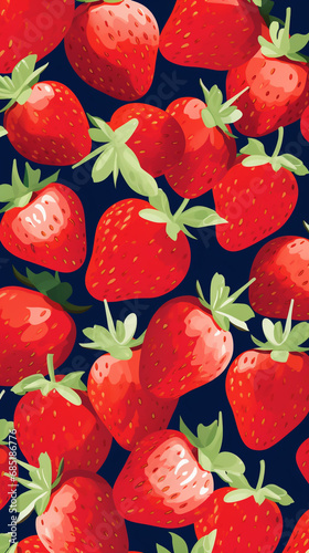 belles fraises rouges