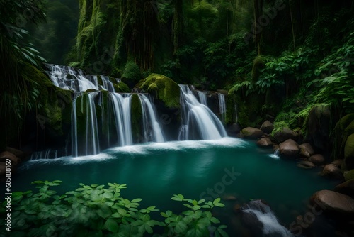 waterfall in the forest