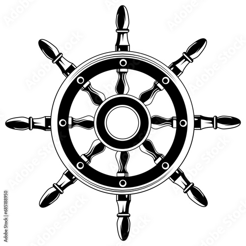 ship steering wheel