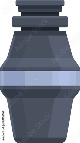 Food waste disposer basin icon cartoon vector. Device recycling. Cleaning separation