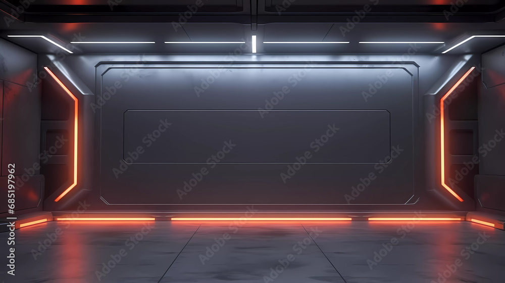 Obraz premium background with lights, Artificial intelligence