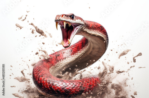 isolated snake animal concept photo