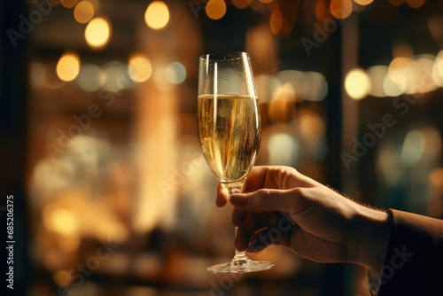 Champagne Cheers: A Toast to Happiness
