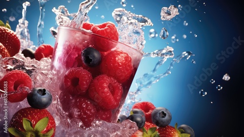 fresh drink juice drink berry illustration juicy splash, cocktail organic, drop vitamin fresh drink juice drink berry