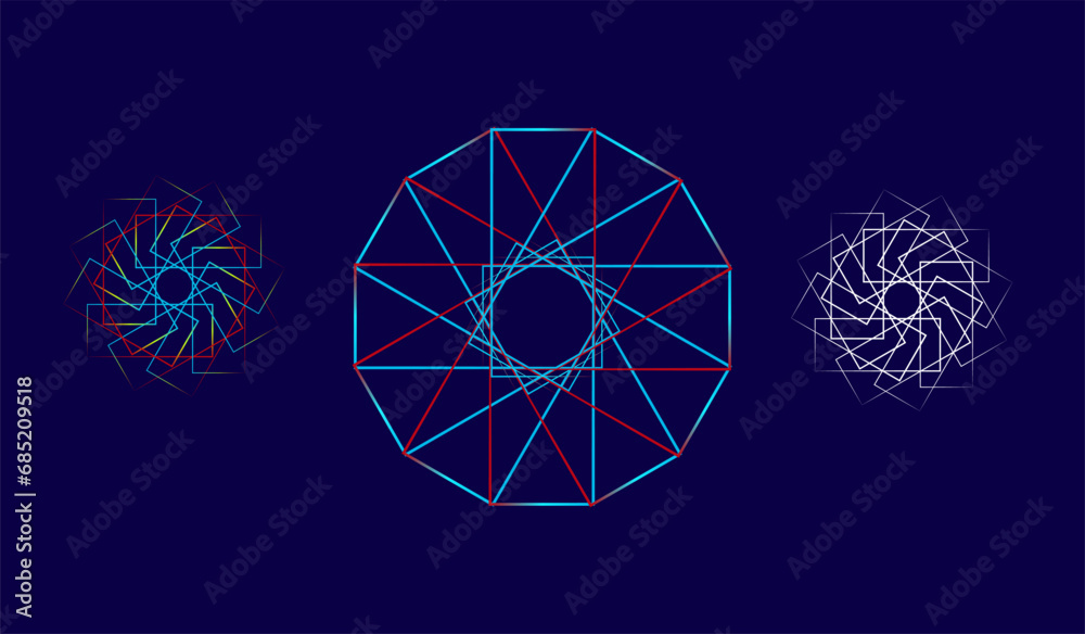 Compass icon. Vector illustration. Flat design style eps 10. Vector Shape