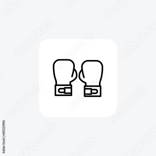 Gloves, Handwear, icon isolated on white background vector illustration Pixel perfec