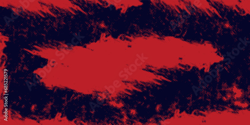 Abstract Rough Red Grunge Texture Design Background Grunge Halftone Texture.