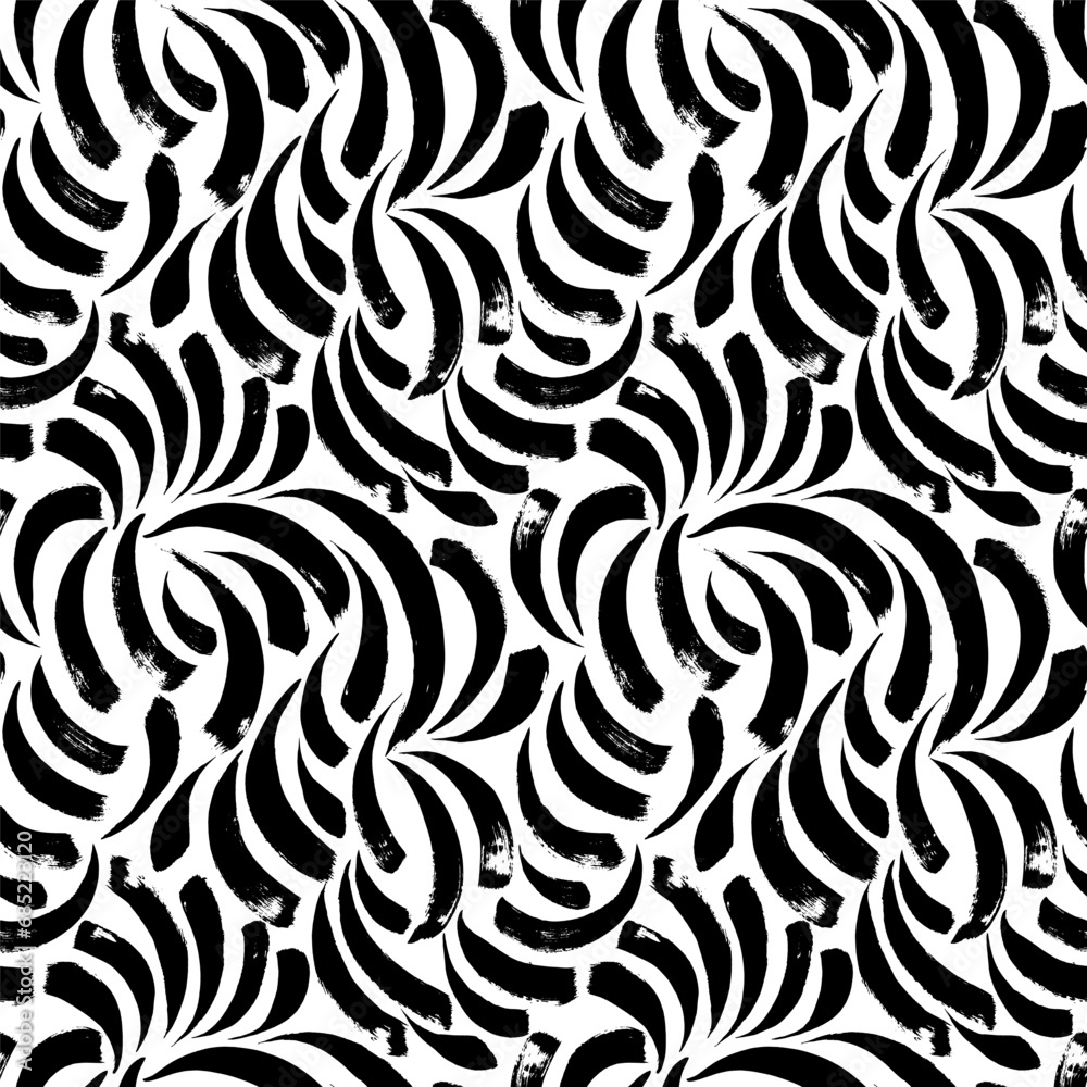 Seamless pattern with arched lines. Vector textured hand drawn pattern. Abstract background with brush strokes. Seamless pattern with arched lines. Vector textured hand drawn pattern. Abstract background with brush strokes.