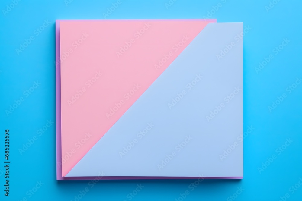 Colorful Books on Blue Background Pink and Blue Hardcover Books Resting on a Vibrant Blue Surface Generative AI Colorful Books on Blue Background Pink and Blue Hardcover Books Resting on a Vibrant Blue Surface Generative AI