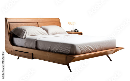 Storage Bed isolated on a transparent background.