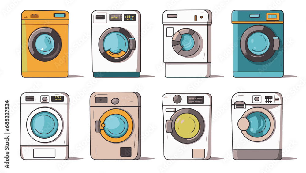 Lave linge style manga