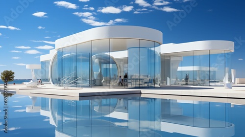 swimming pool in hotel