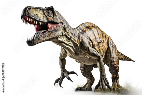 Allosaurus Jurassic Predator King on a White or Clear Surface PNG Transparent Background © Usama