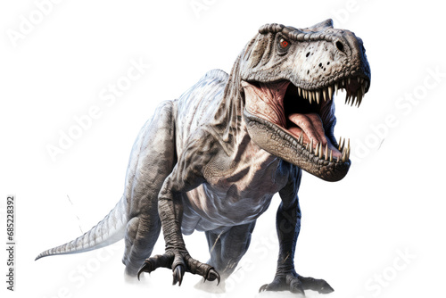 Allosaurus Jurassic Apex Predator on a White or Clear Surface PNG Transparent Background © Usama