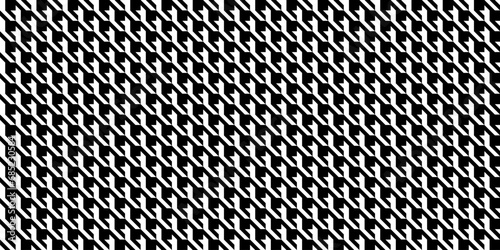 Obraz na płótnie Concept houndstooth pattern for clothes textile. seamless background w salonie