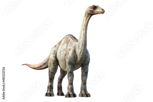 Brachiosaurus Towering Titan on a White or Clear Surface PNG Transparent Background © Usama