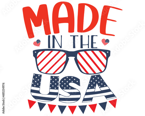 Made In The USA Retro Vintage T Shirt Gift