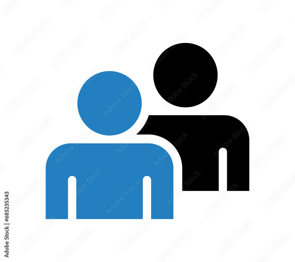 Symbol, ikona ludzi. Plik wektorowy. Symbol, ikona ludzi. Plik wektorowy.