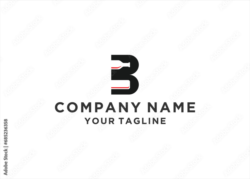 initial b with wine bottle logo design vector silhouette illustration initial b with wine bottle logo design vector silhouette illustration