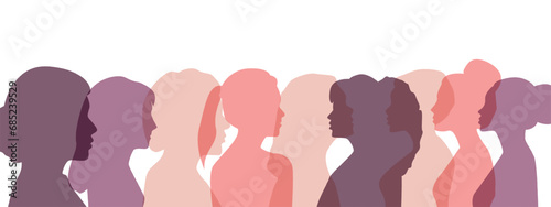 Women's history Month, March 2024, vector illustration