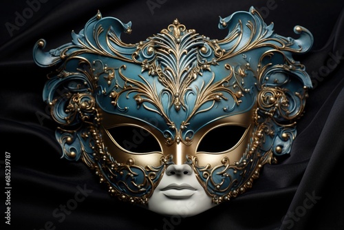Elegant masquarade venetian mask. carnivale mask.