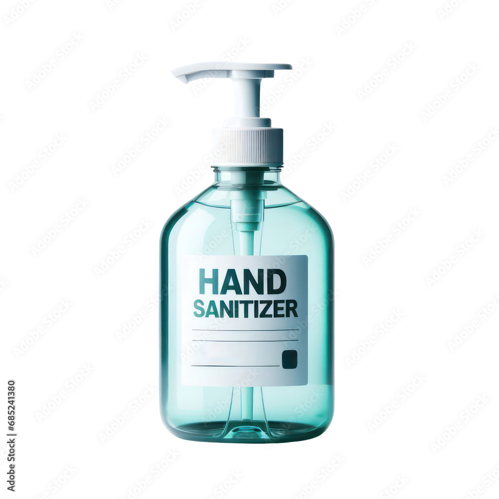 Hand sanitizer product isolated on white transparent, PNG Hand sanitizer product isolated on white transparent, PNG