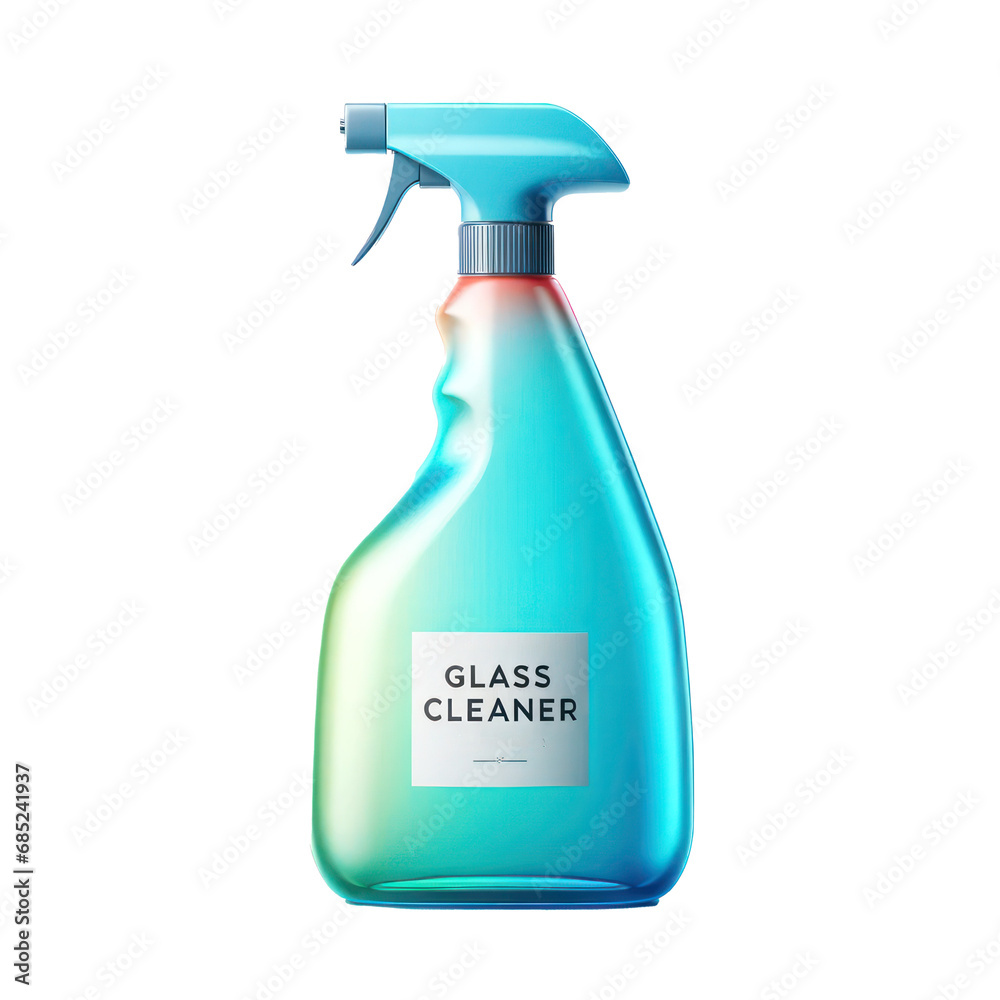 Glass cleaner spray product isolated on white transparent, PNG Glass cleaner spray product isolated on white transparent, PNG