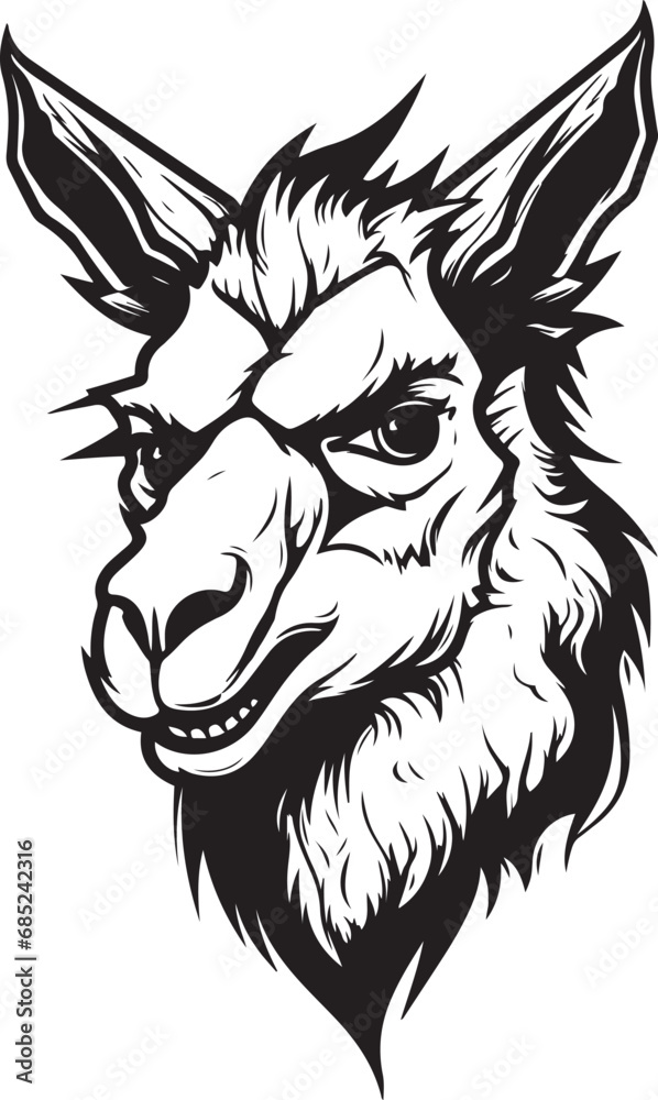 Llama Mascot Graphics Llama Mascot Graphics