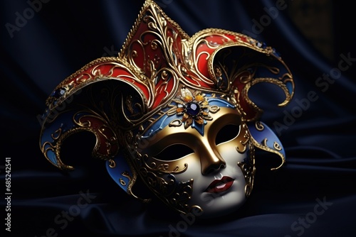 Elegant masquarade venetian mask. carnivale mask. © Abstractartfactory