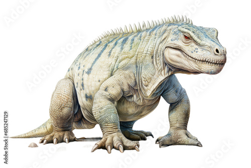 Iguanodon Leaf Munching Titan on a White or Clear Surface PNG Transparent Background © Usama