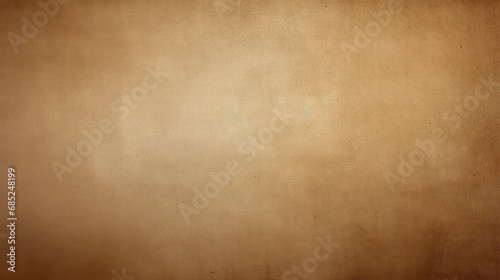 dirty brown khaki abstract vintage background for design. Fabric cloth canvas texture. Color gradient, ombre. Rough, grain. Matte, shimmer, generative AI