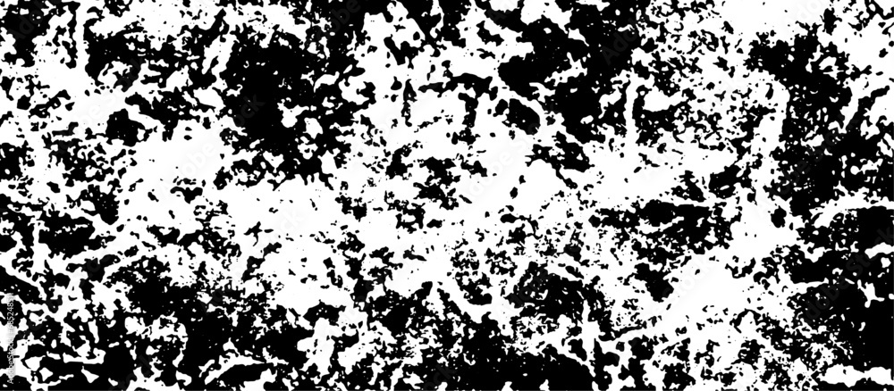 seamless distressed overlay texture with black and white grunge stains, Distressed Effect Grunge Background with grainy stains, Dust Overlay Distress Grain with scratches for design.