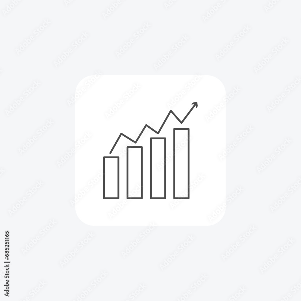 Analytics, Data Analysis, Metrics, thin line icon, grey outline icon, pixel perfect icon Analytics, Data Analysis, Metrics, thin line icon, grey outline icon, pixel perfect icon