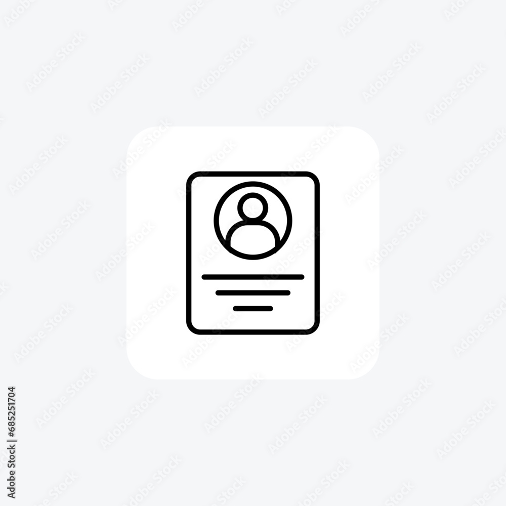 Profile, Identity, Diversity, line icon, outline icon, pixel perfect icon Profile, Identity, Diversity, line icon, outline icon, pixel perfect icon
