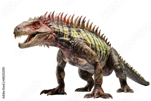 Spinosaurus Enormous Water Dinosaur on a White or Clear Surface PNG Transparent Background © Usama