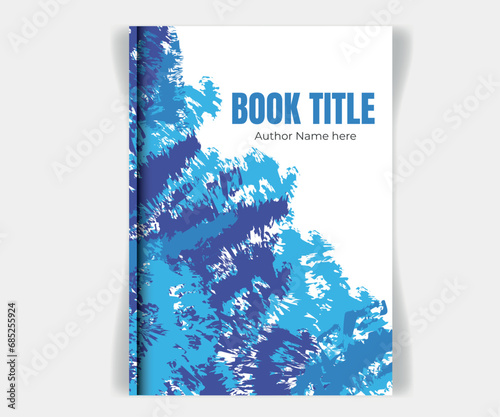 Vector Modern Book Cover Design