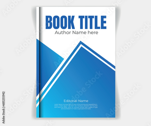Vector Modern Book Cover Design